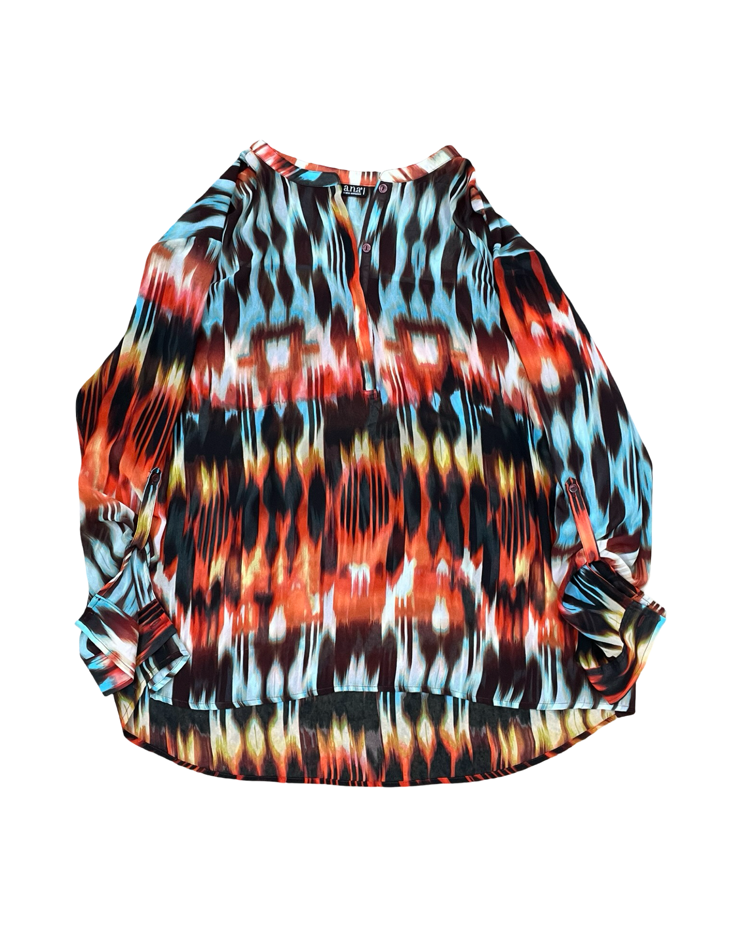 Top Ls By Ana In Multi, Size:1X