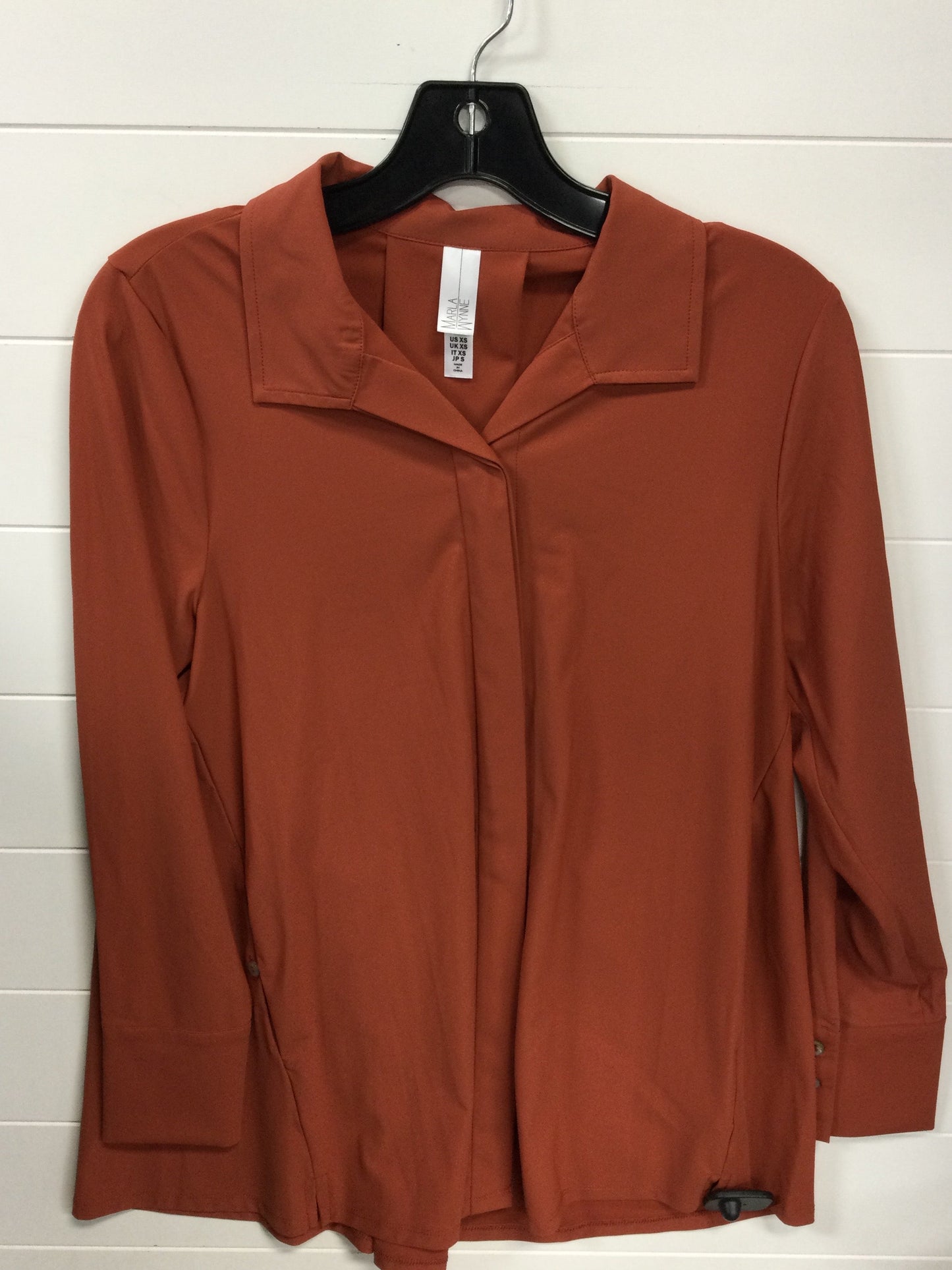 Top Ls By Cmc In Orange, Size:Xs