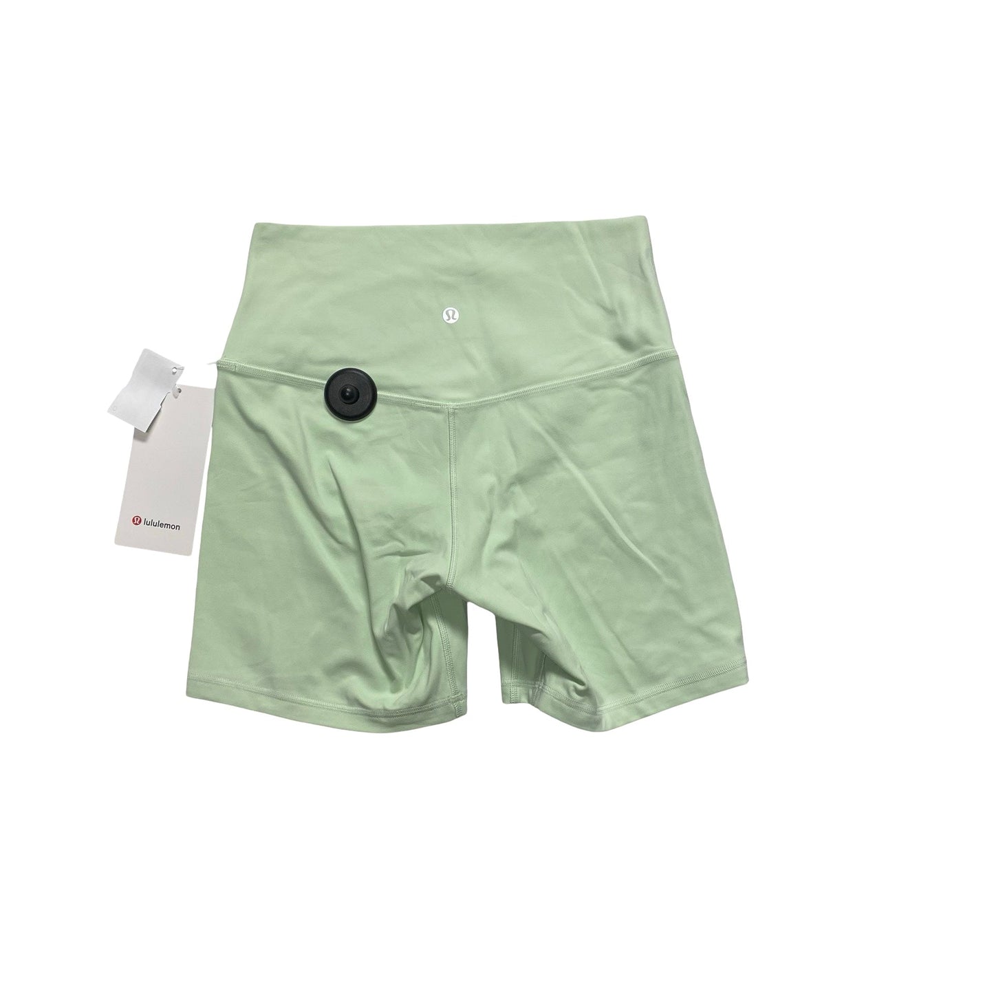 Athletic Shorts By Lululemon In Green, Size:8