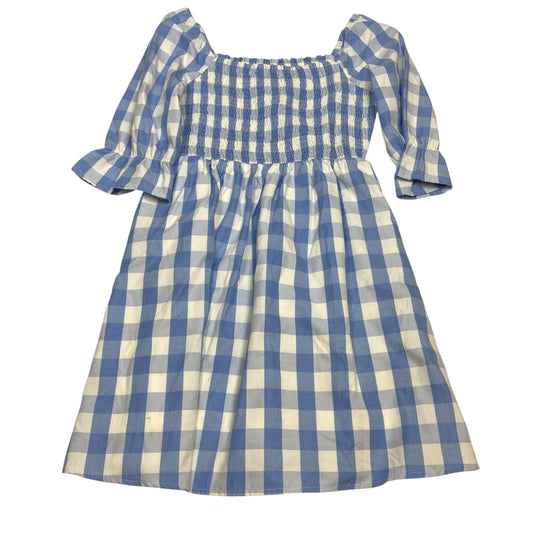 Dress Casual Short By Skies Are Blue In Blue & White, Size:M