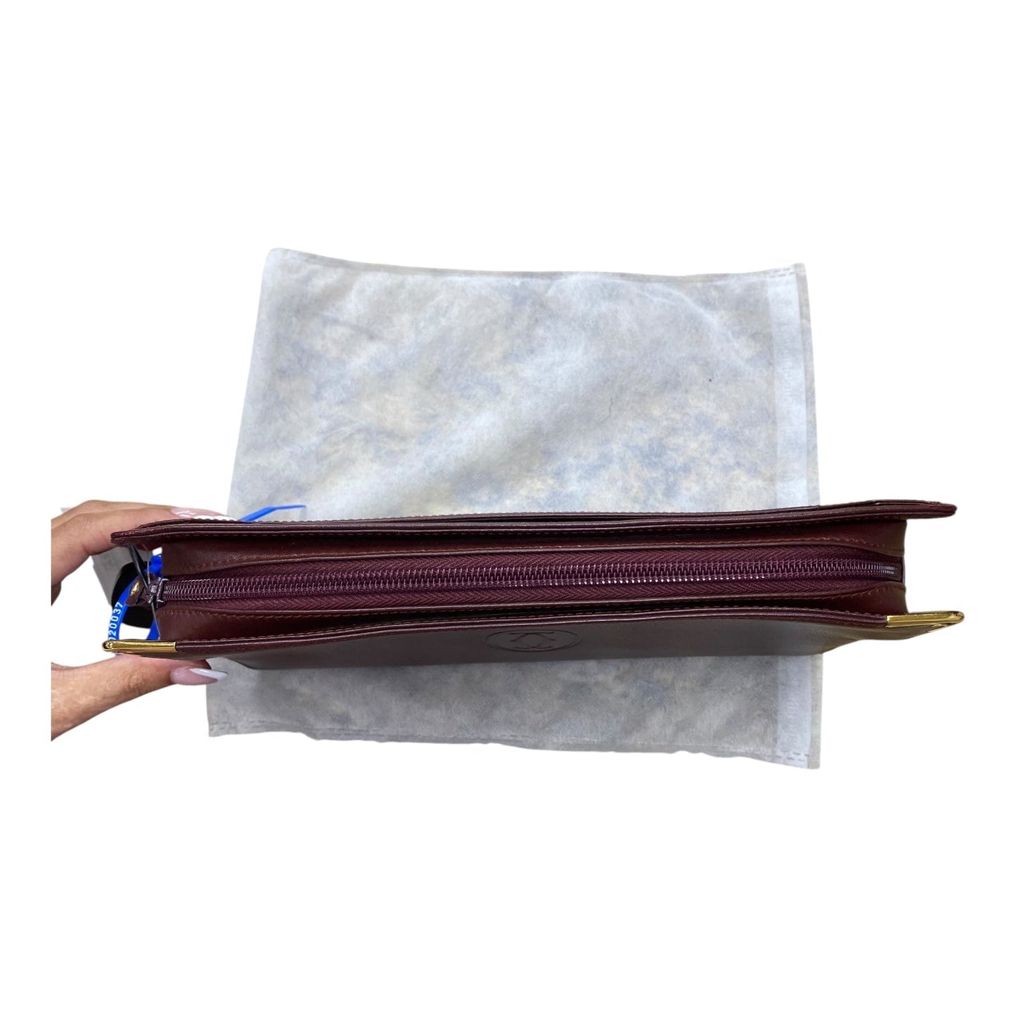 Clutch Luxury Designer By Cartier, Size: Medium