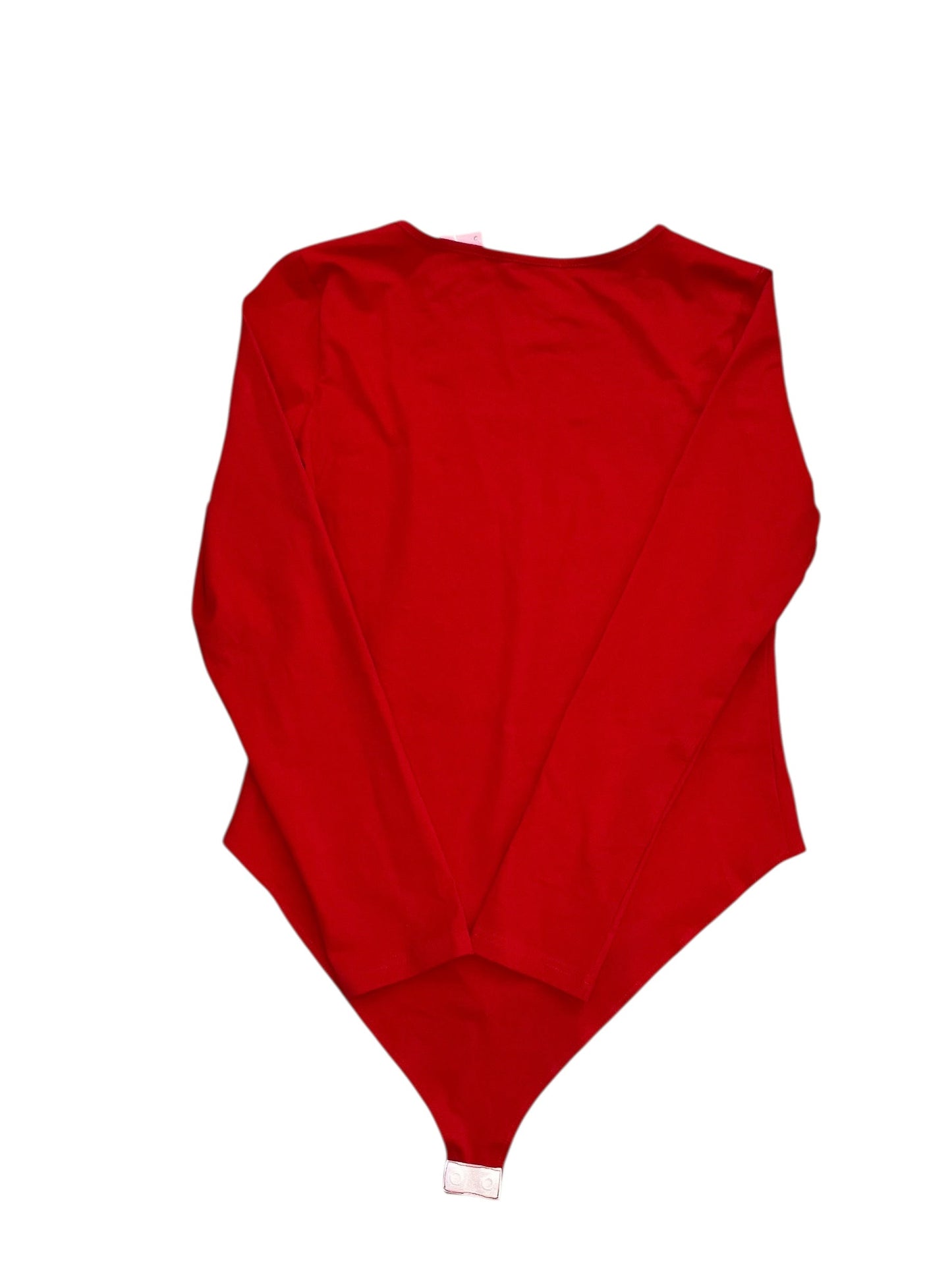 Bodysuit By Mangopop In Red, Size:Xl