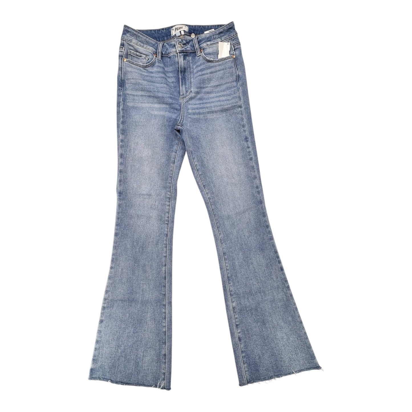 Jeans Flared By Paige In Blue, Size:6