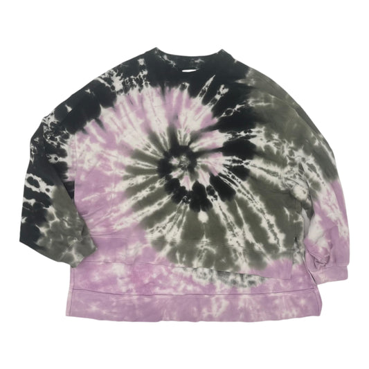 Top Ls By Electric & Rose In Tie Dye Print, Size:S