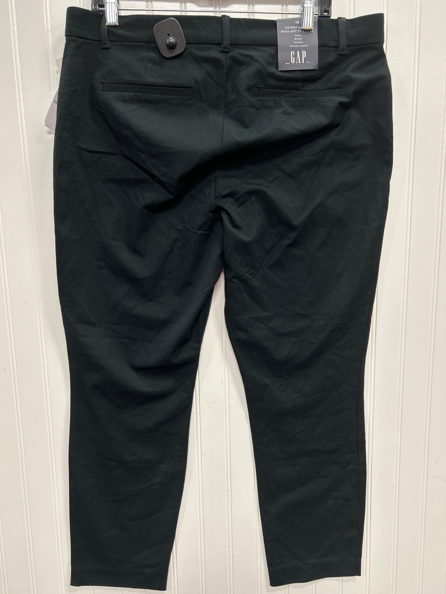 Pants Dress By Gap In Black, Size:16