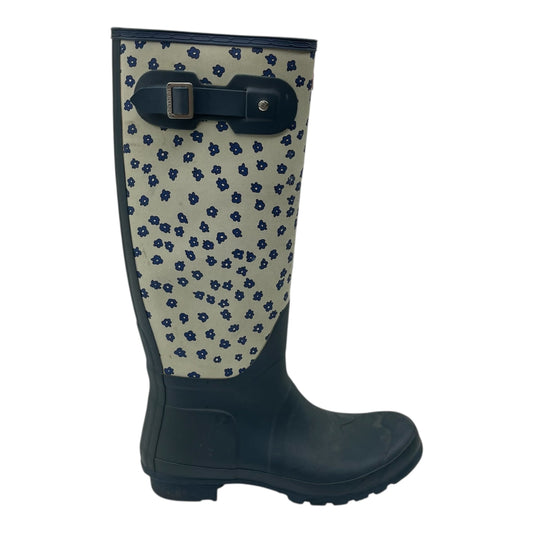 Boots Rain By Hunter In Floral Print, Size:10