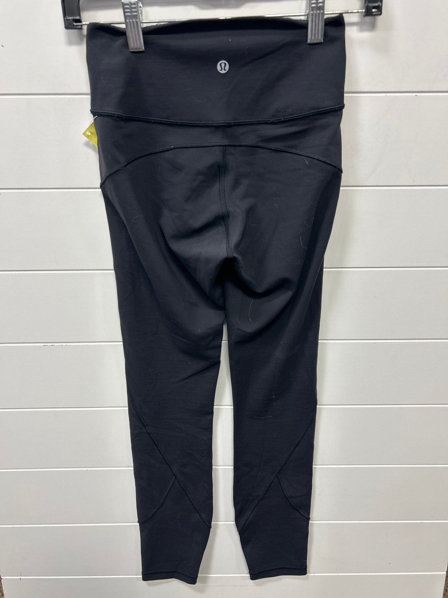 Athletic Leggings By Lululemon In Black, Size:4