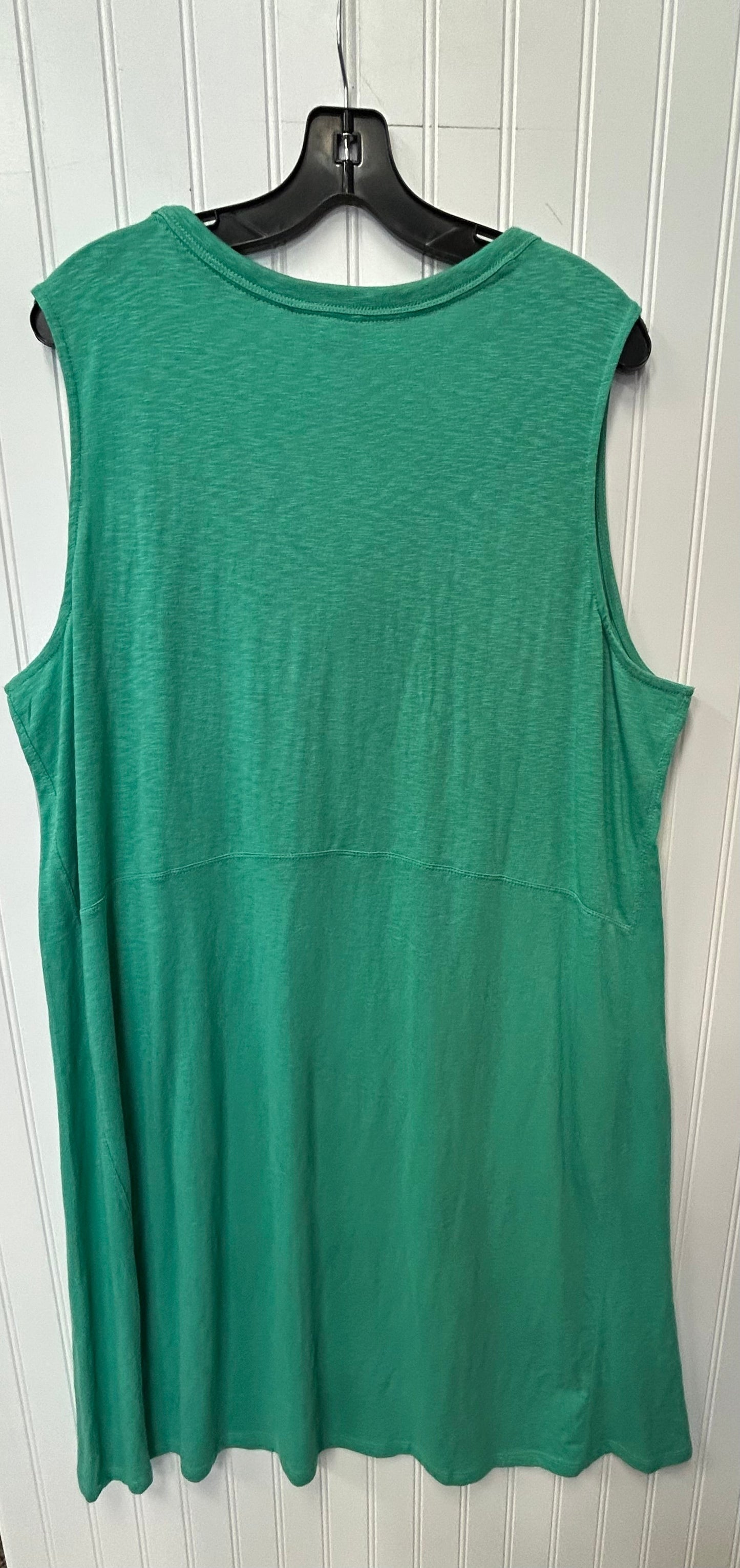 Dress Casual Midi By J. Jill In Green, Size:2X