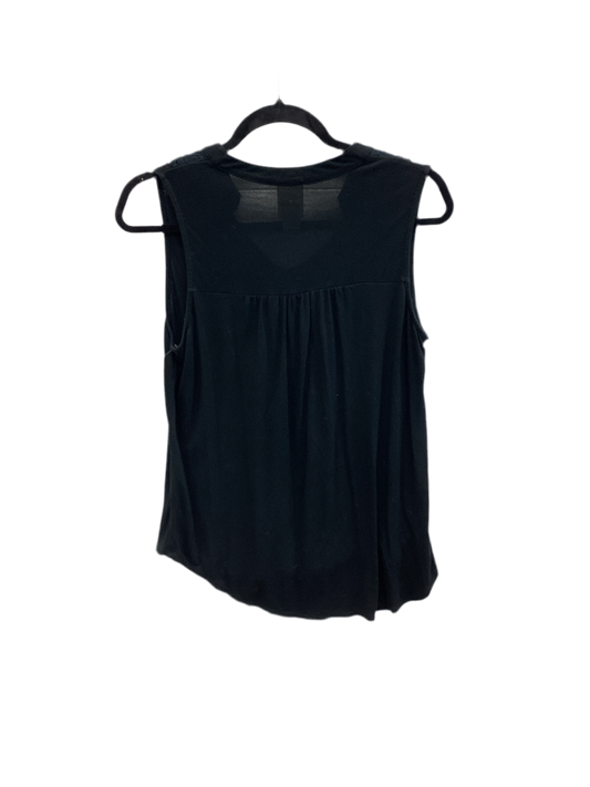 Top Sleeveless By Self Esteem In Black, Size:Xl