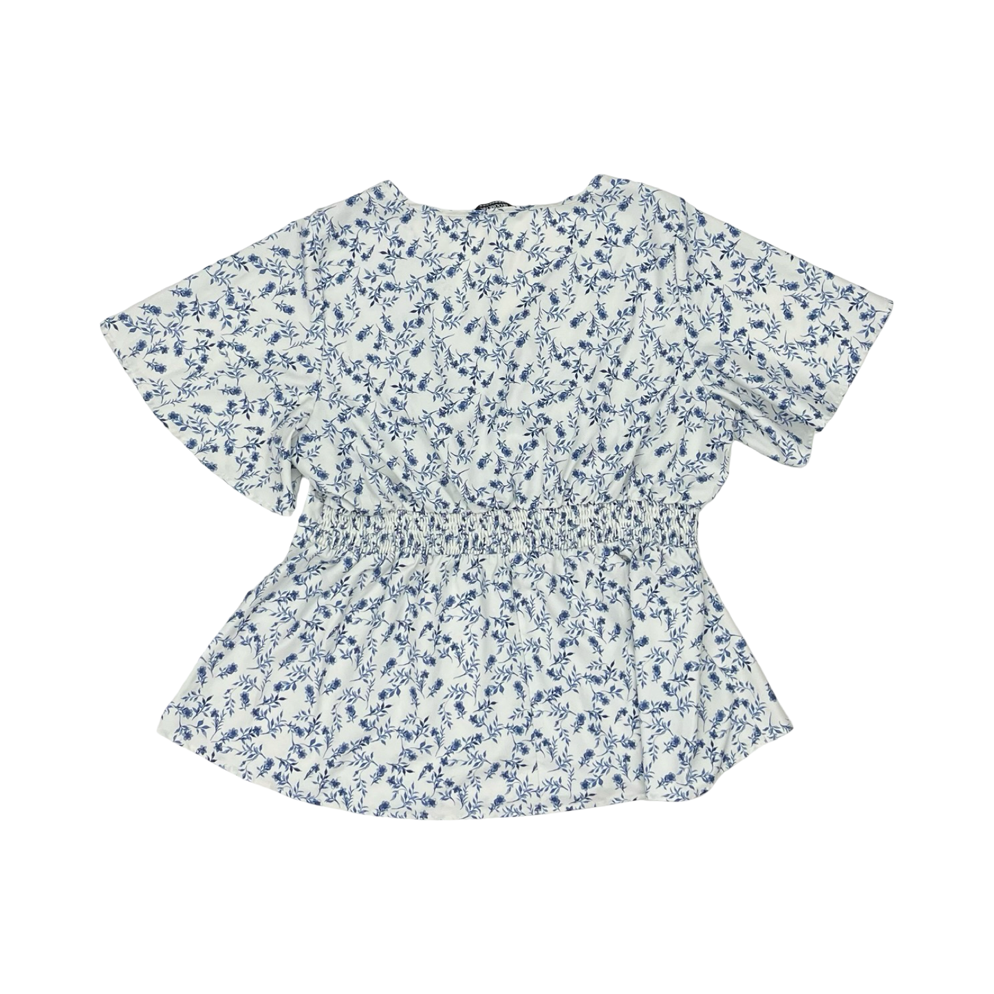 Blouse Ss By Bloomchic In Geometric Pattern, Size:1X