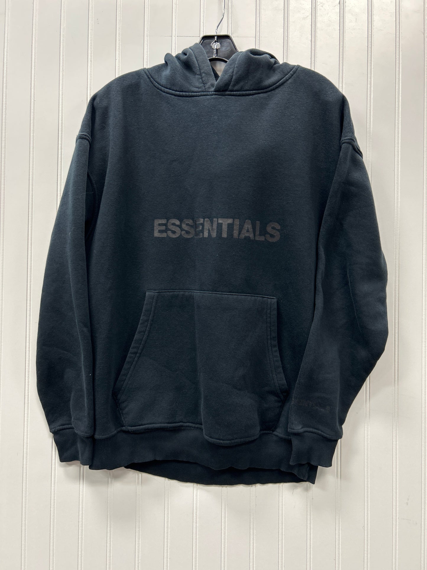 Sweatshirt Hoodie By Essentials In Black, Size:Xs
