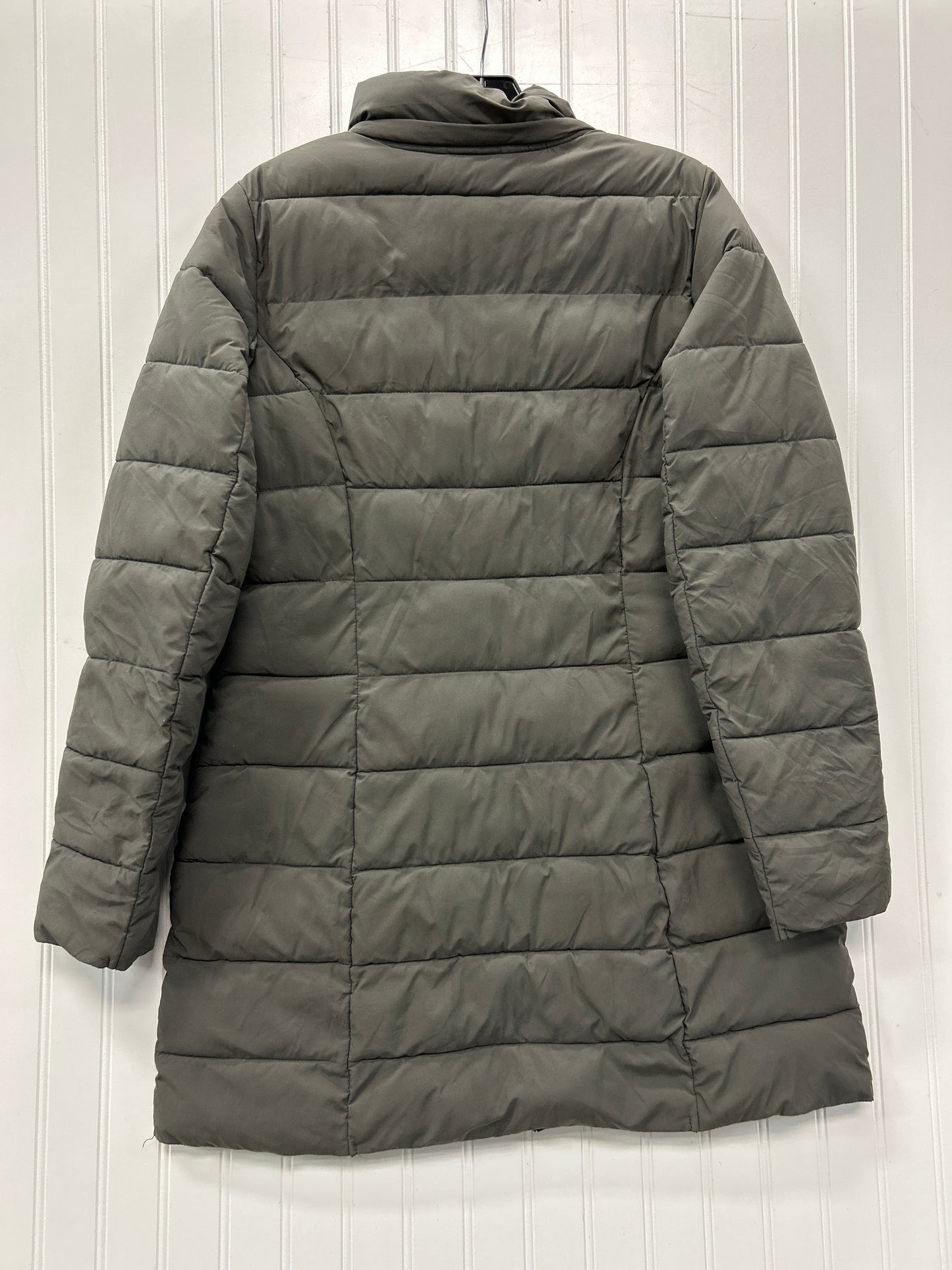 Coat Puffer & Quilted By Laundry In Grey, Size:M