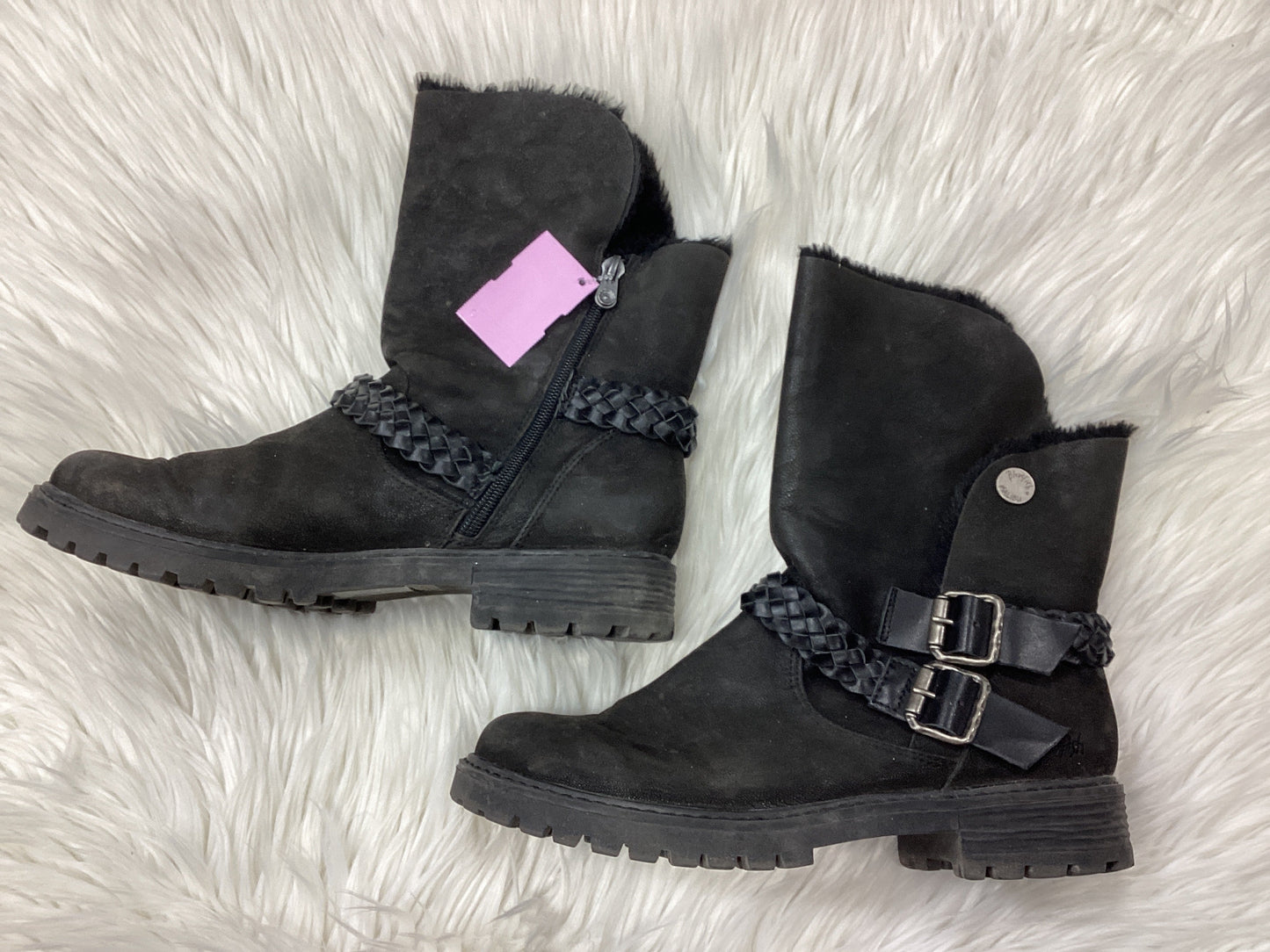 Boots Ankle Flats By Blowfish In Grey, Size:10