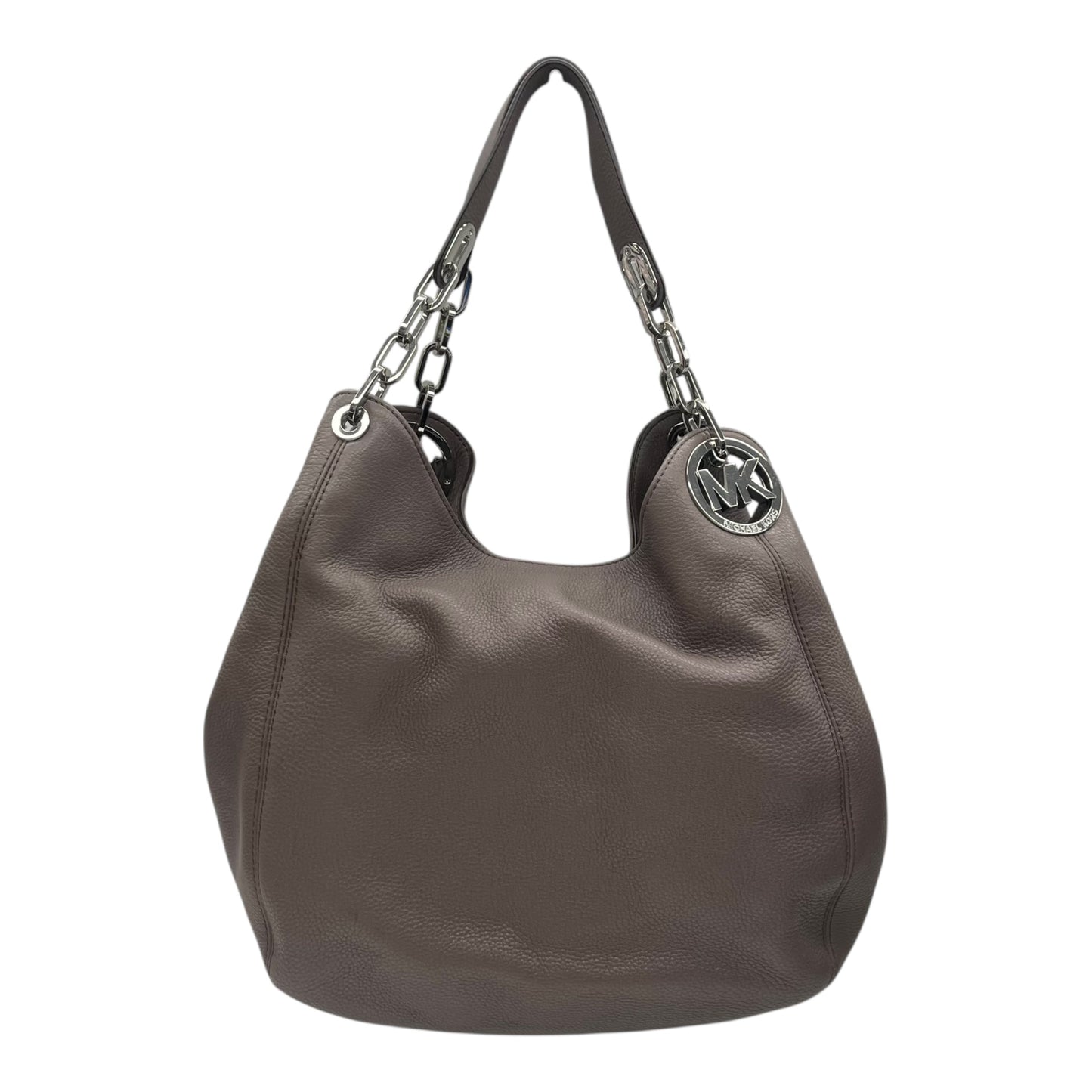 Handbag Designer By Michael Kors In Taupe, Size:Large