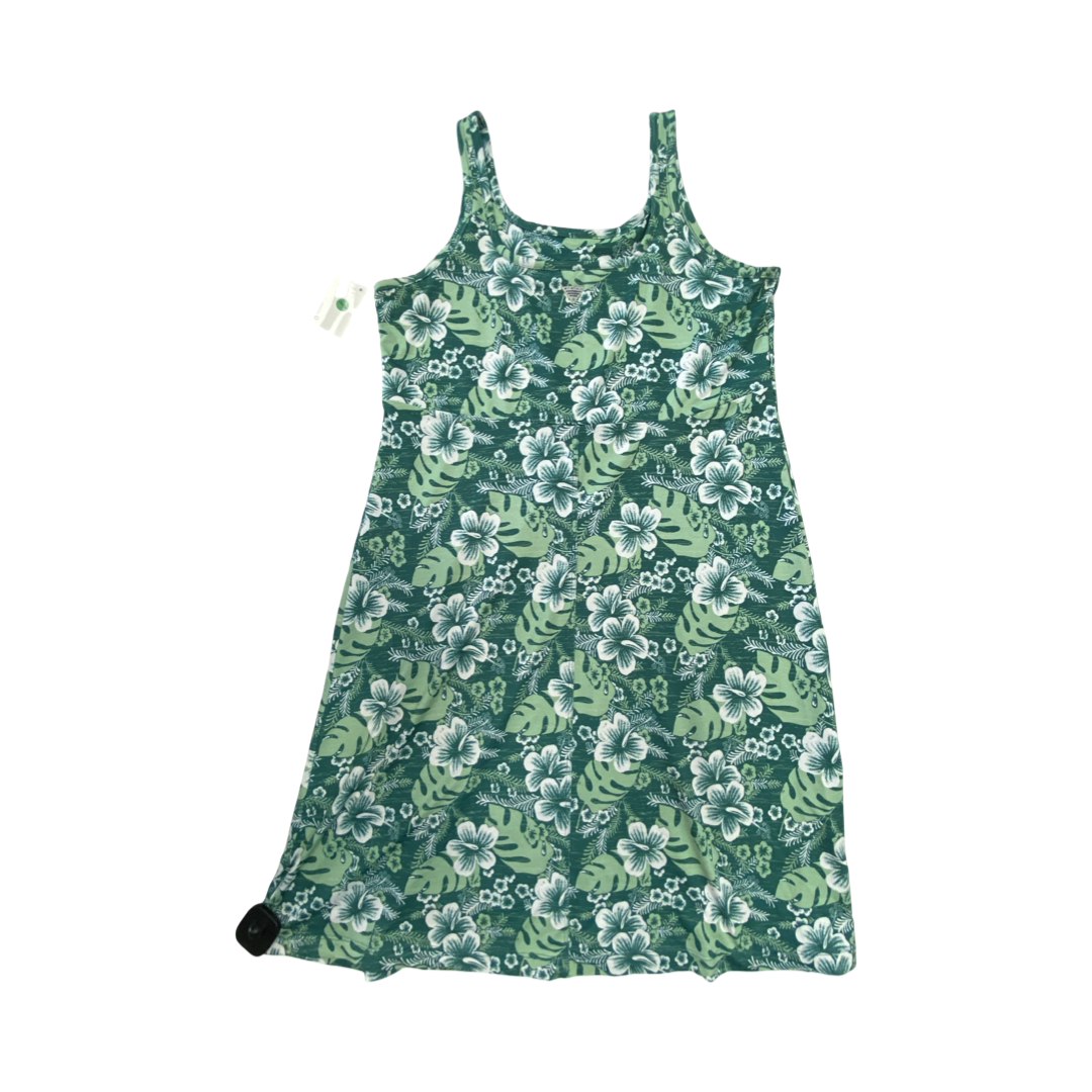 Athletic Dress By Columbia In Tropical Print, Size:M