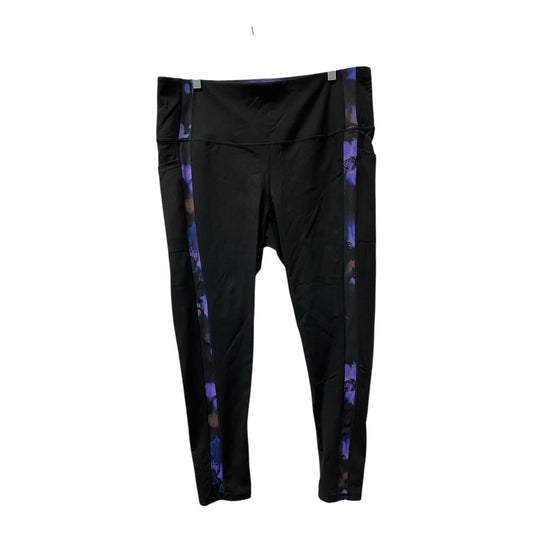Athletic Leggings By Chicos In Black, Size:Xl