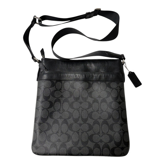 Crossbody Designer By Coach In Black, Size:Large