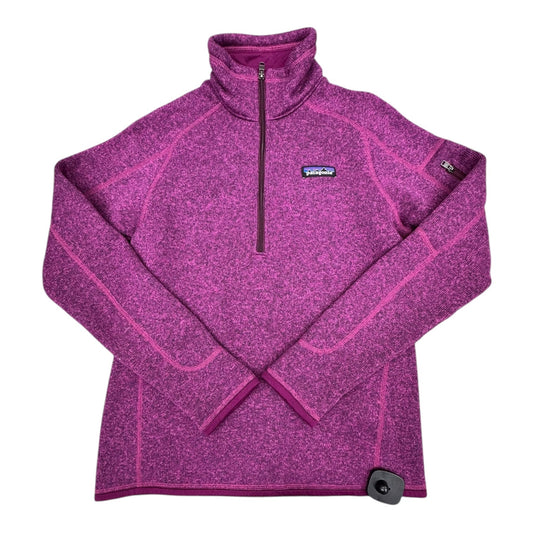 Jacket Fleece By Patagonia In Purple, Size:S