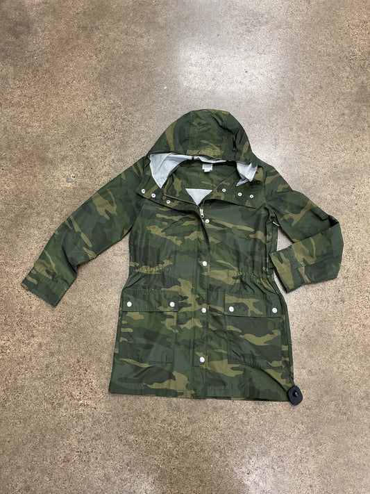 Jacket Windbreaker By J. Crew In Camouflage Print, Size:Xxs