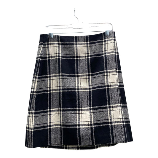 Skirt Mini & Short By Talbots In Black & White, Size:8