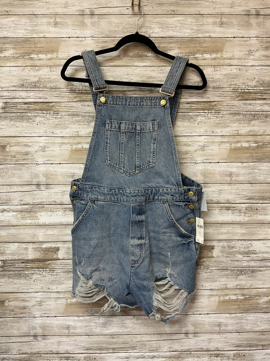 Shortalls By Pilcro In Blue Denim, Size:12