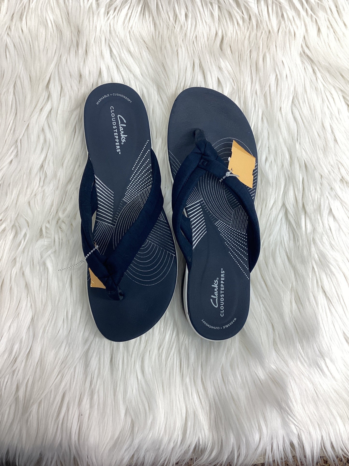 Sandals Sport By Clarks In Navy, Size:12