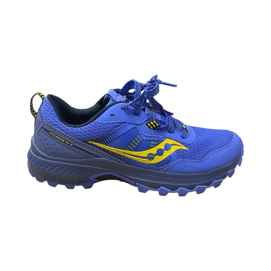 Shoes Athletic By Saucony In Purple & Yellow, Size:8