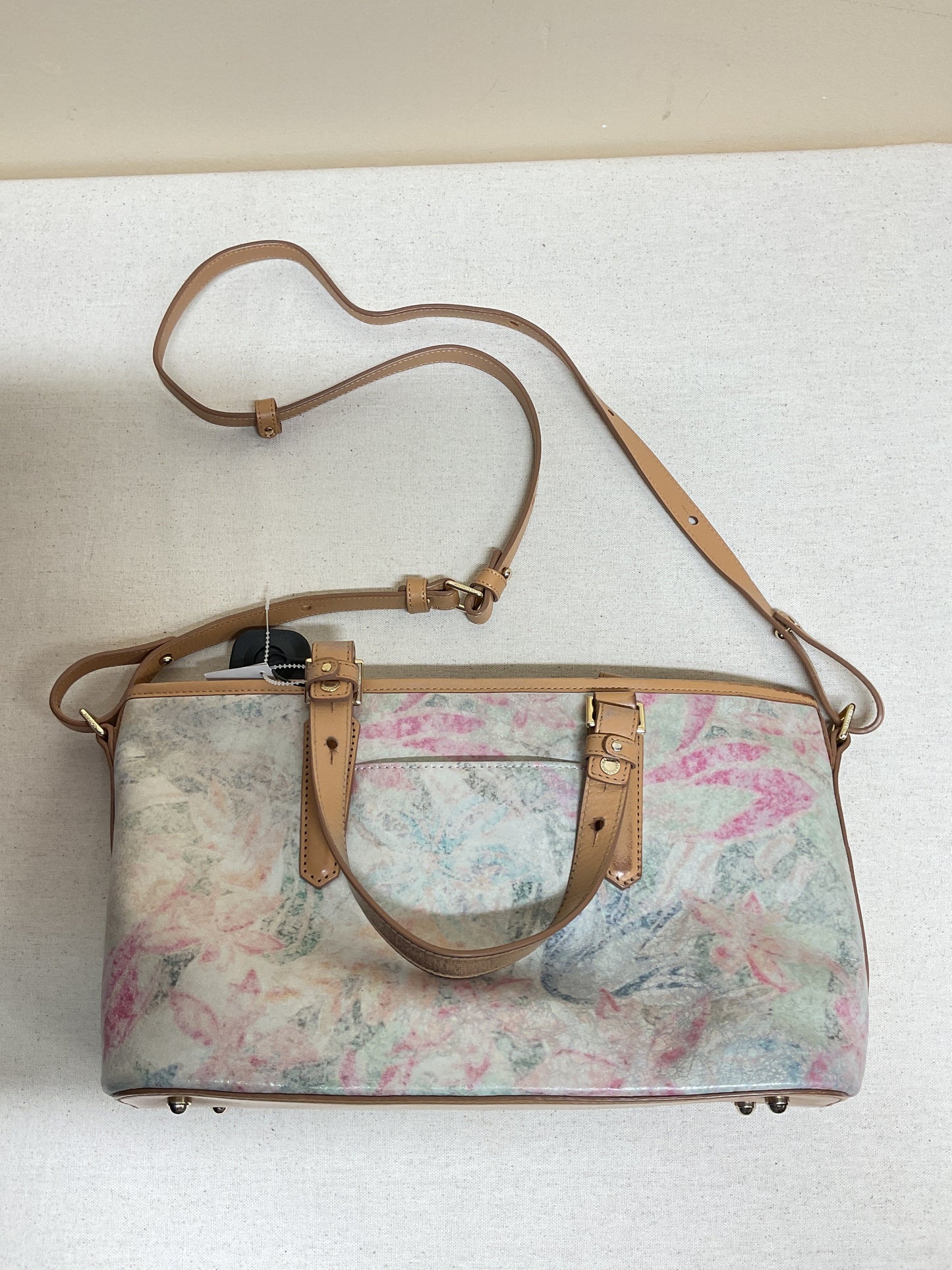 Handbag Designer By Brahmin In Multi, Size:Medium