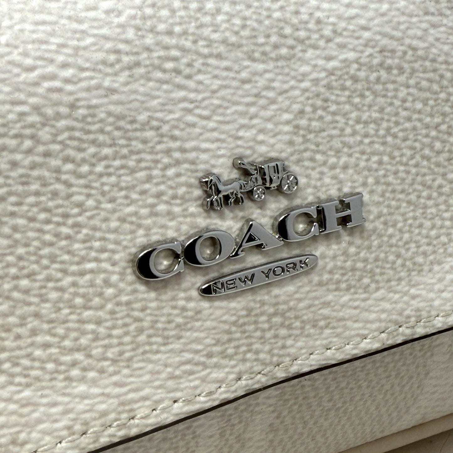 Hailey Flap Bag Designer By Coach, Size: Small