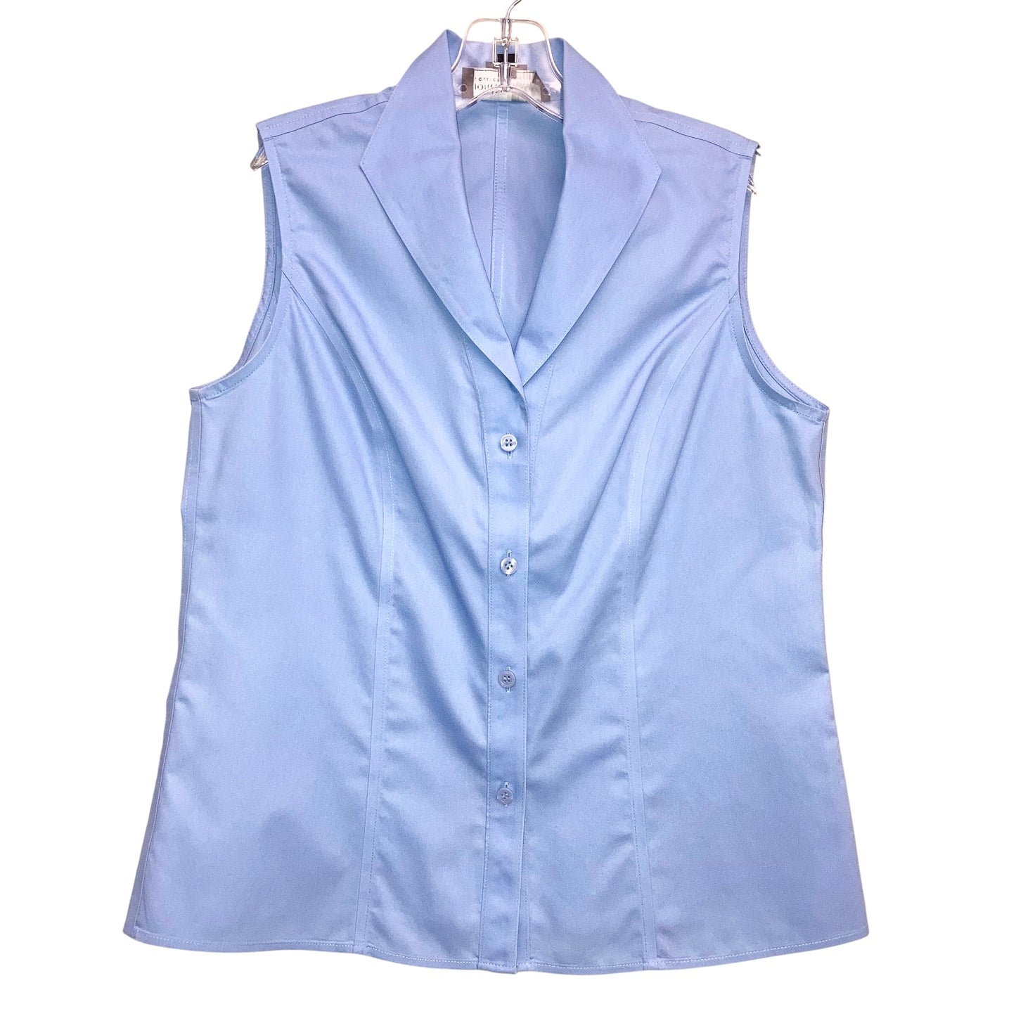 Top Sleeveless By Jones New York In Blue, Size:Xs