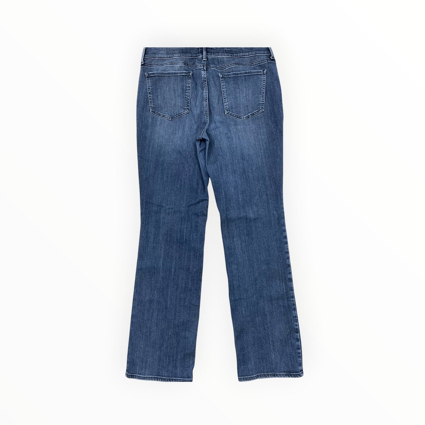 Jeans Straight By Not Your Daughters Jeans In Blue Denim, Size:12