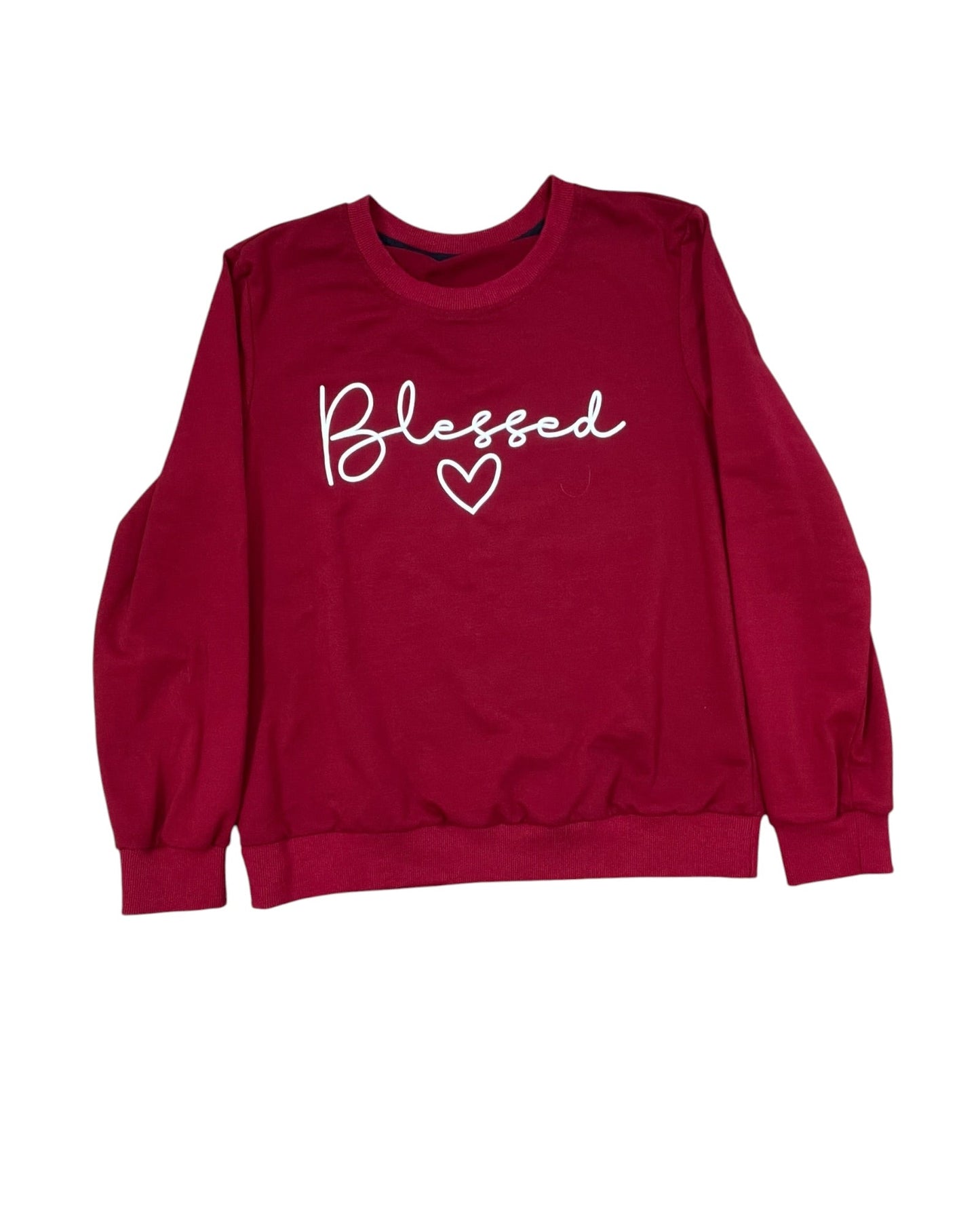 Sweatshirt Crewneck By Clothes Mentor In Red, Size:M