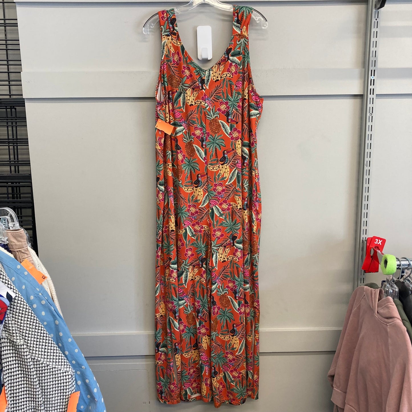 Jumpsuit By Cuddl Duds In Multi, Size:1X