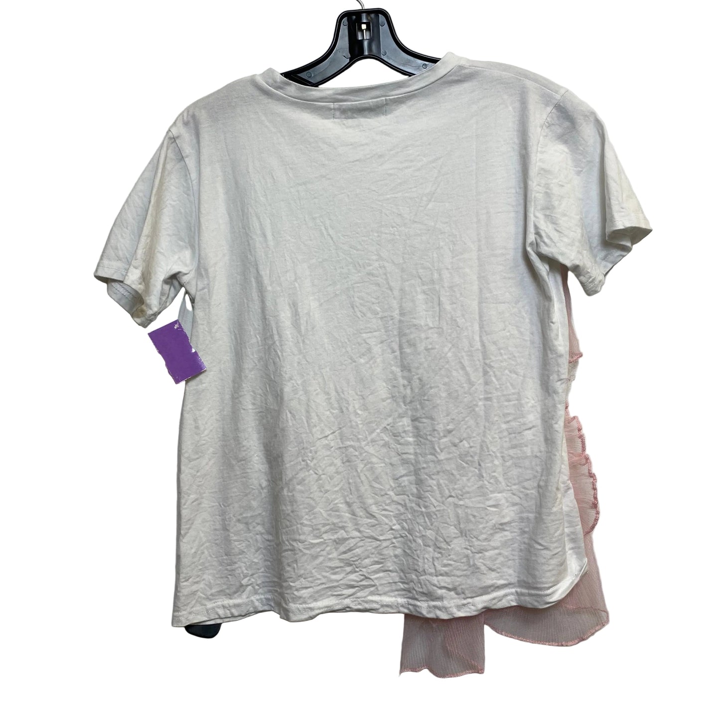 Top Short Sleeve By ADA BLANC In White, Size: M