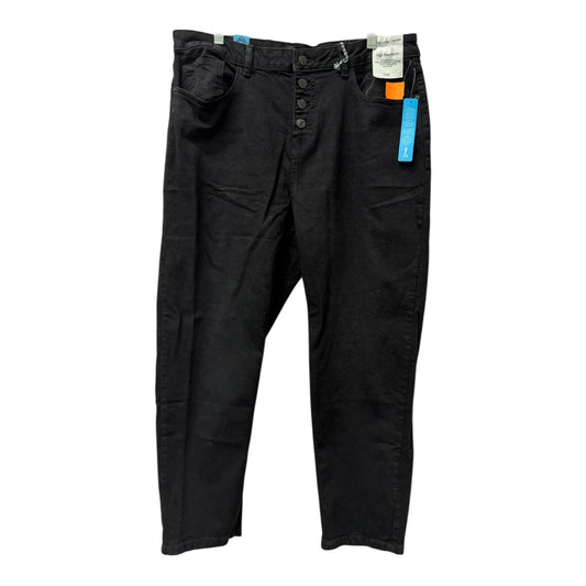 Jeans Straight By Cme In Black, Size:10