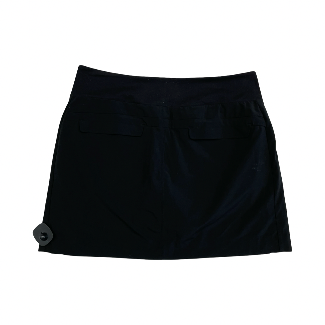 Athletic Skort By Athleta In Black, Size:12