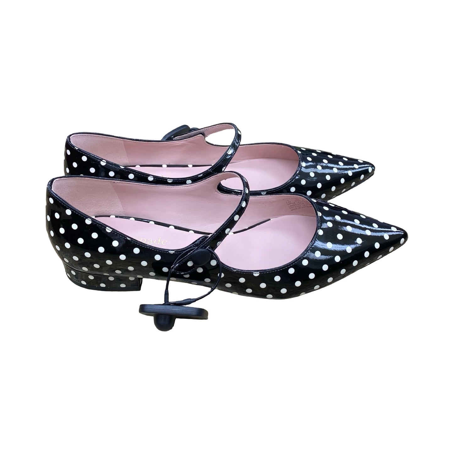 Shoes Designer By Kate Spade In Polkadot Pattern, Size:9.5