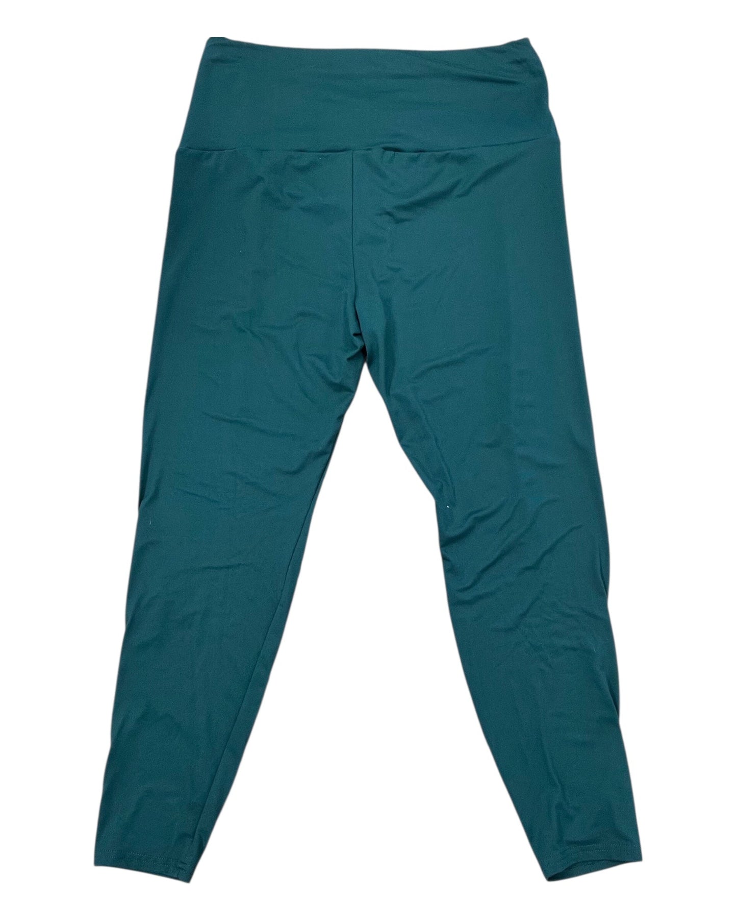 Pants Leggings By Clothes Mentor In Green, Size:1X