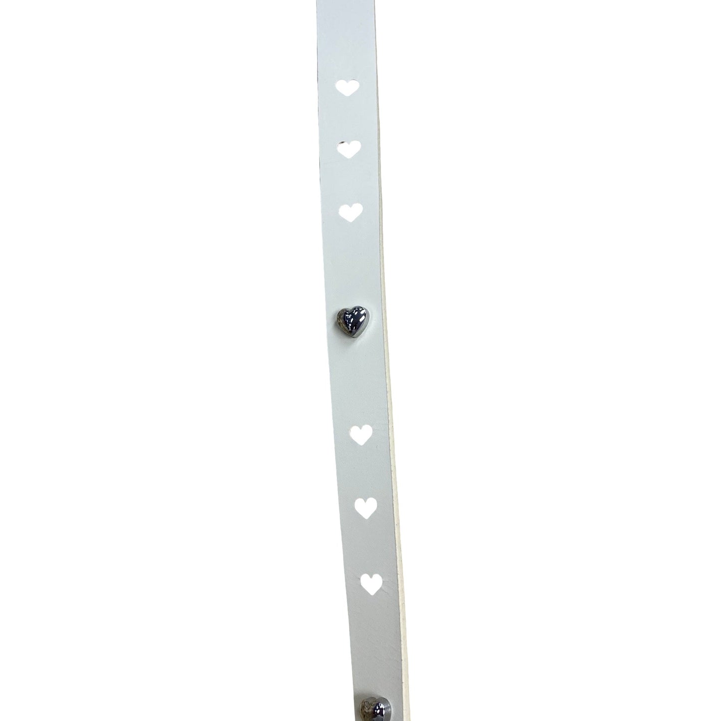 Belt Leather By Lucky Brand In Silver & Tan