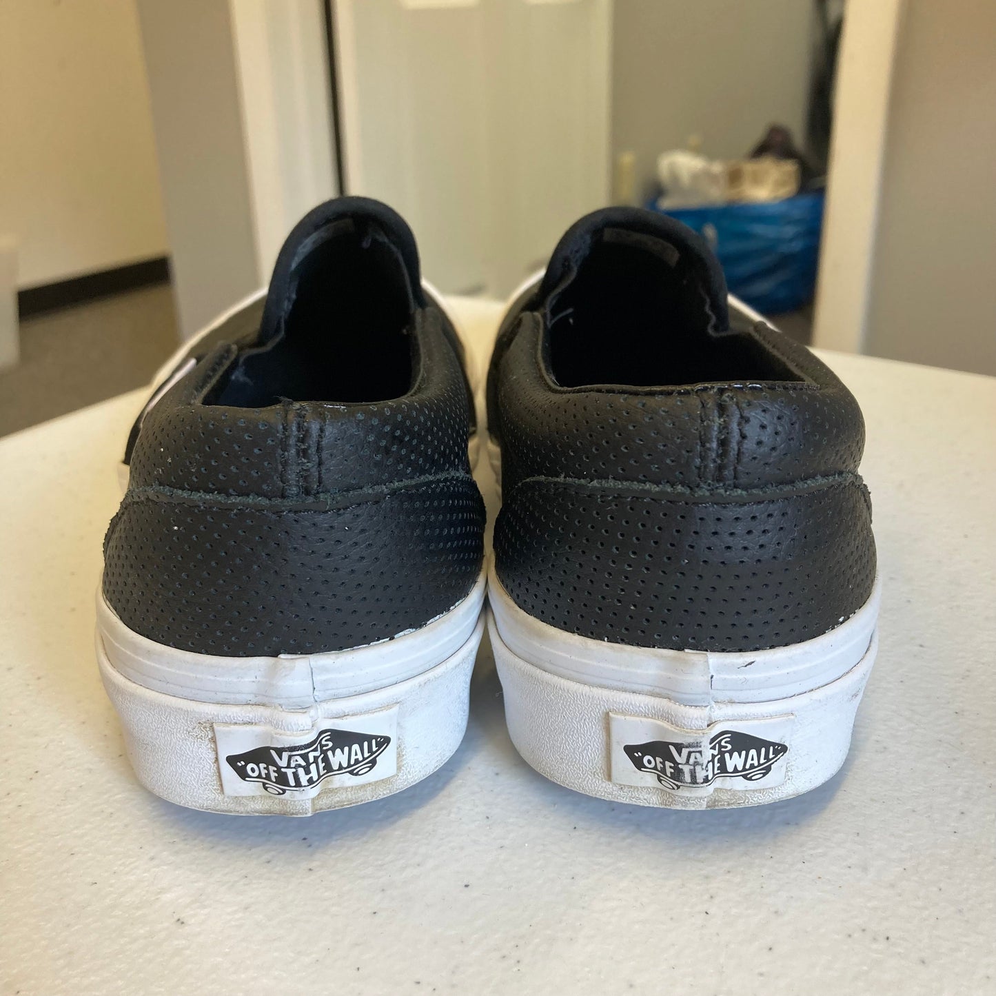 Shoes Sneakers By Vans In Black & White, Size:8