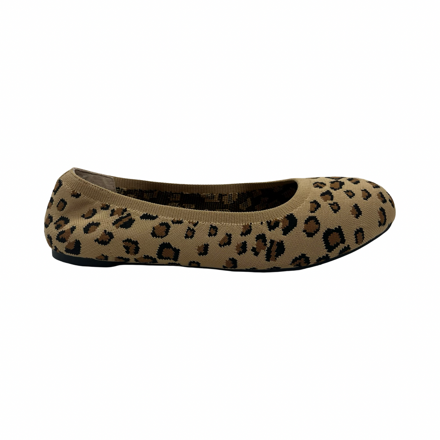 Shoes Flats By Amazon Essentials In Animal Print, Size:9.5