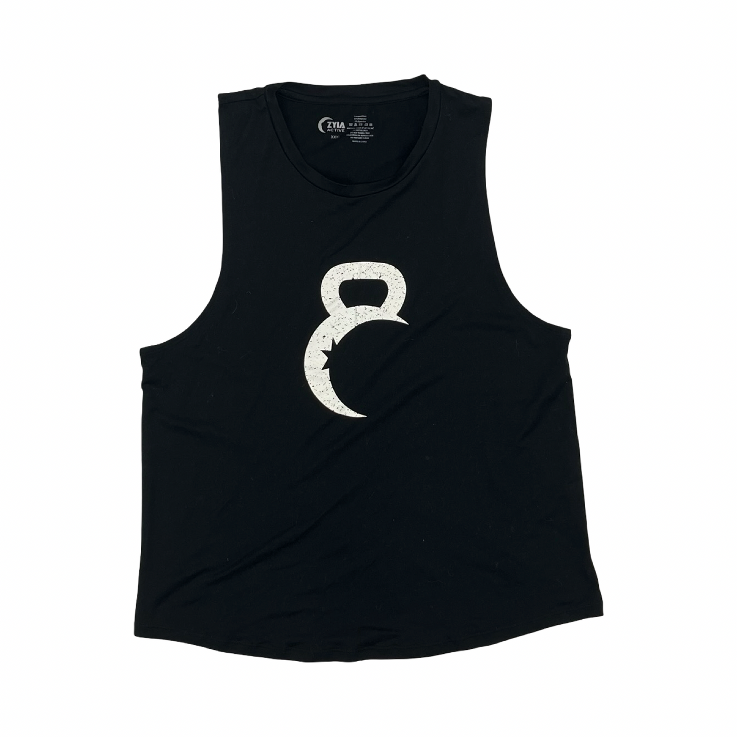 Athletic Tank Top By Zyia In Black, Size:Xxxl