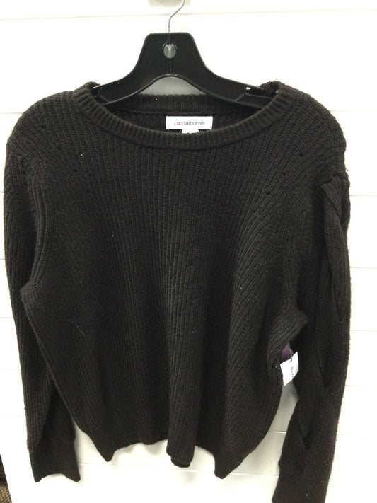 Sweater By Liz Claiborne In Brown, Size:Xl
