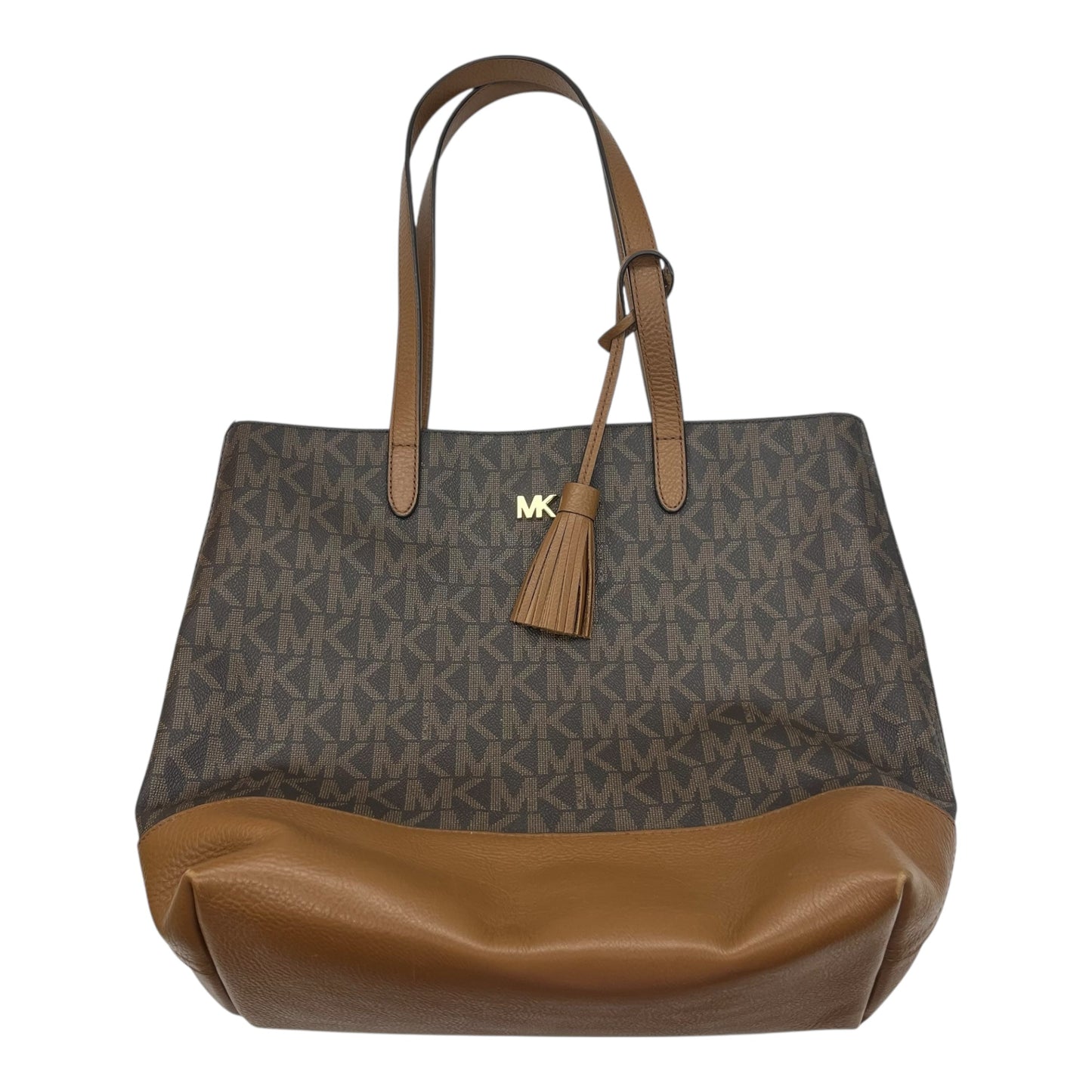 Handbag Designer By Michael Kors In Brown, Size:Medium