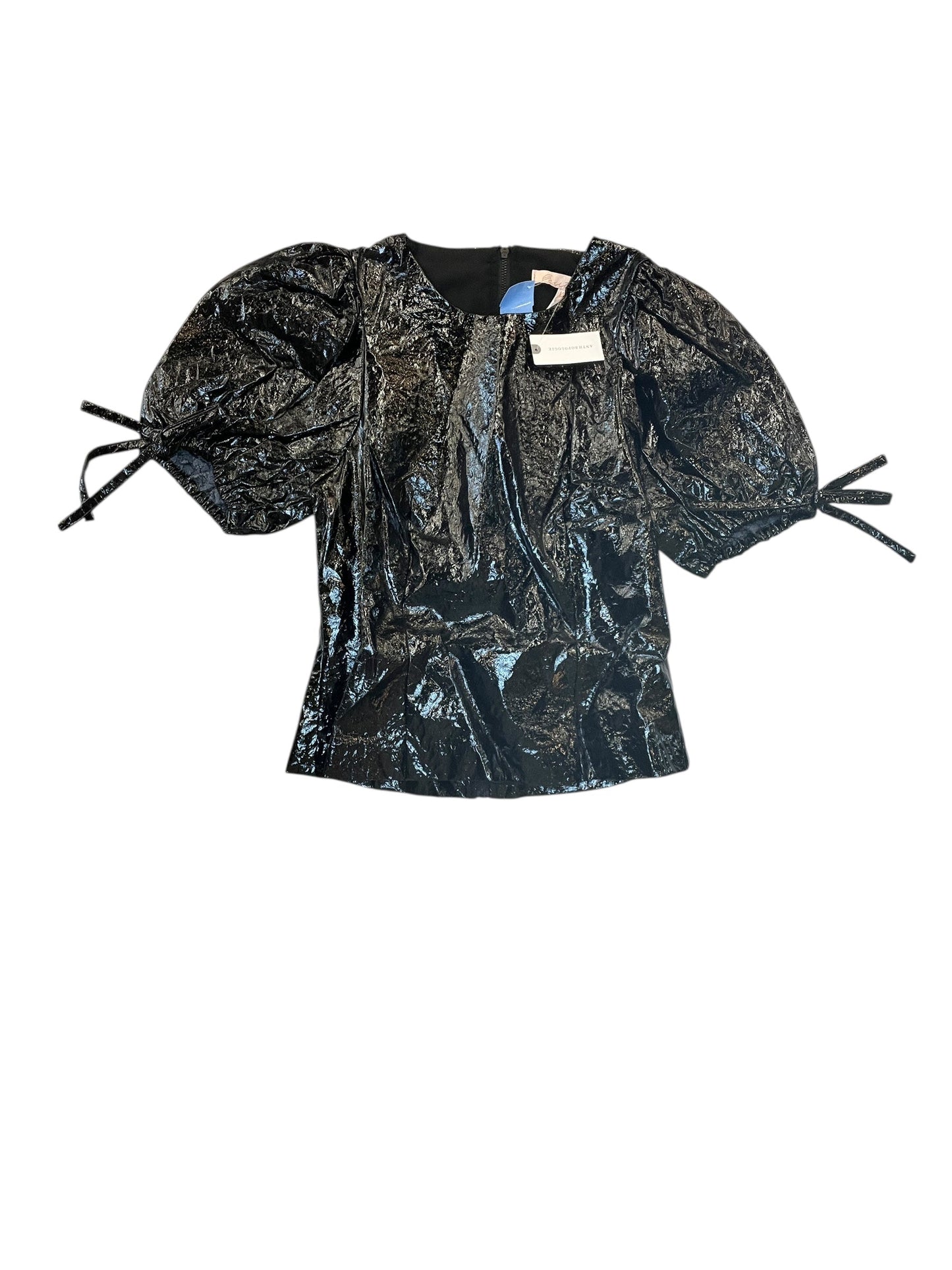 Top Ss By Anthropologie In Black, Size:Xs