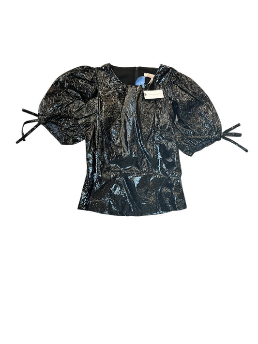 Top Ss By Anthropologie In Black, Size:Xs