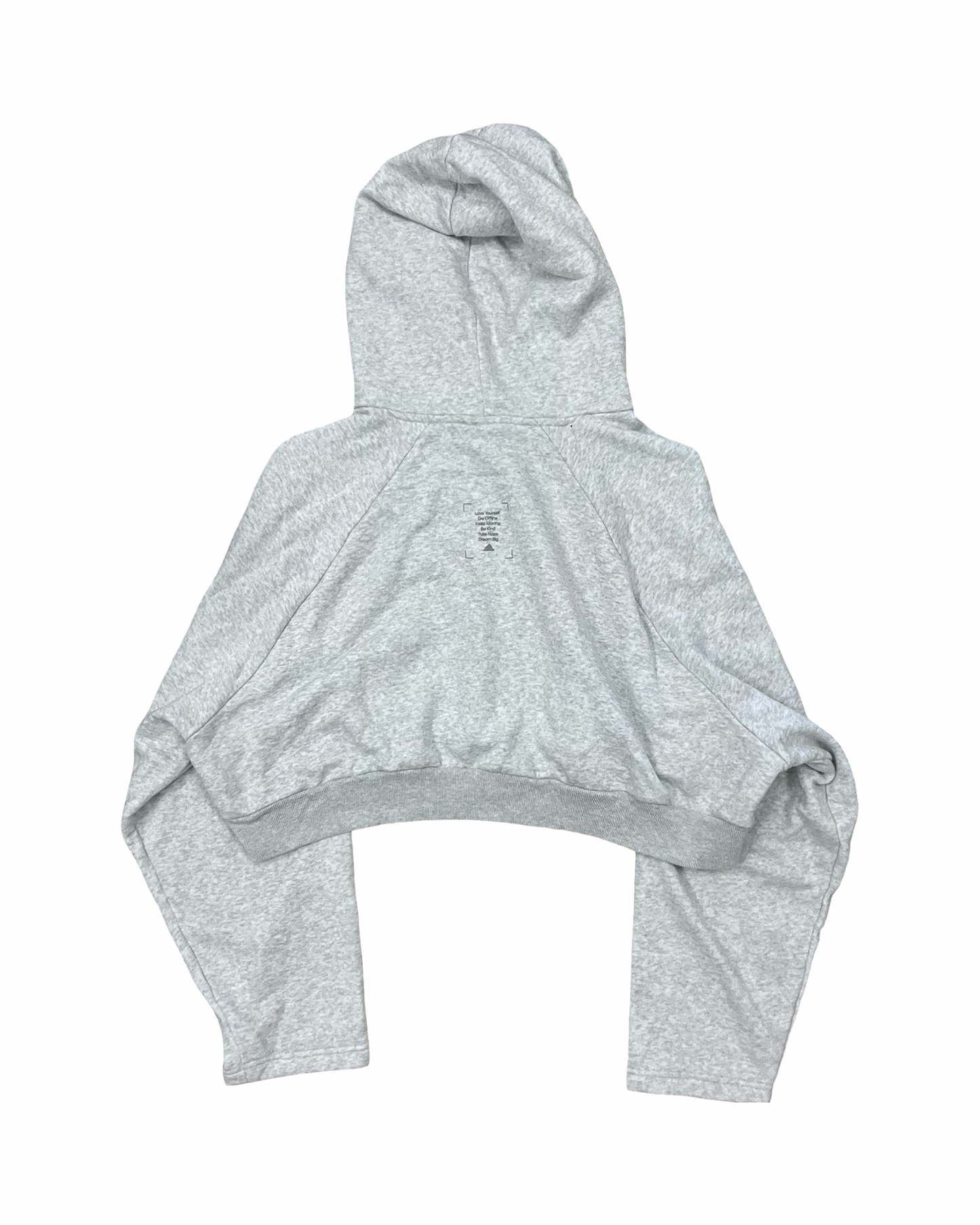 Sweatshirt Hoodie By Adidas In Grey, Size:L