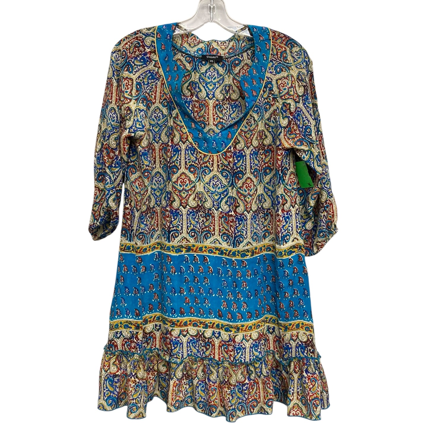 Dress Casual Short By Tolani In Multi, Size:Xs