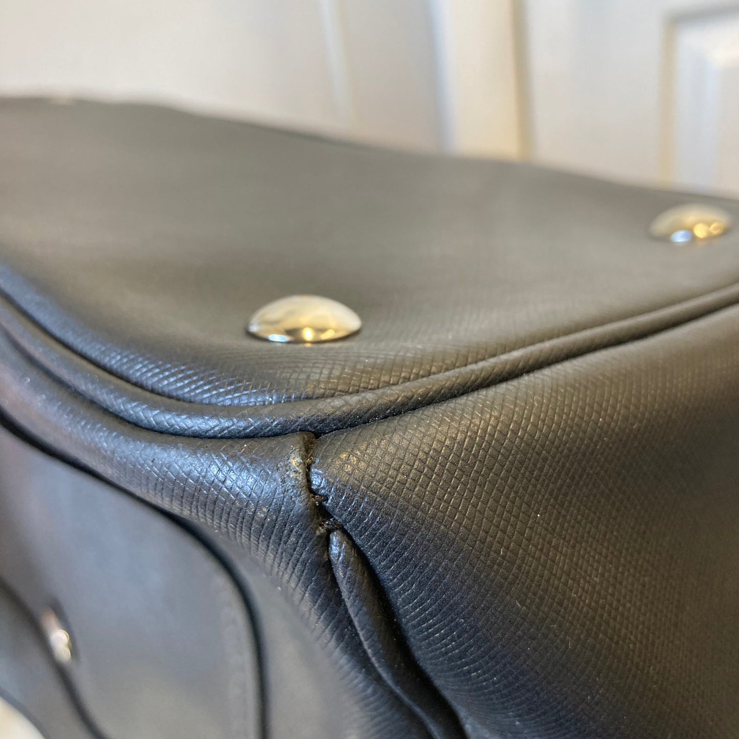 Handbag Designer By Coach In Black, Size:Medium