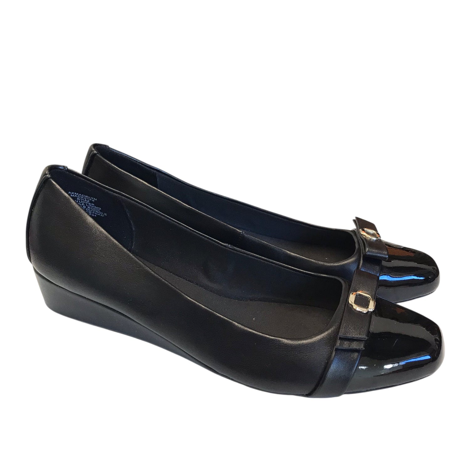 Shoes Heels Wedge By Anne Klein In Black, Size:8.5